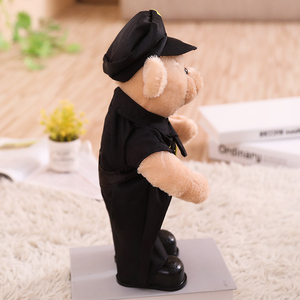Police Bear Interactive Musical Bear Customization Logo Plush Toys <strong>Teddy</strong> Bear Stuffed Animal - Product Image 4