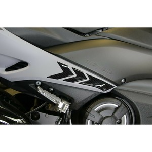 2 adesivi 3D in gel per la protezione dei piedi del passeggero, compatibili con le motociclette Yamaha TMAX 560 2020 - Product Image 5