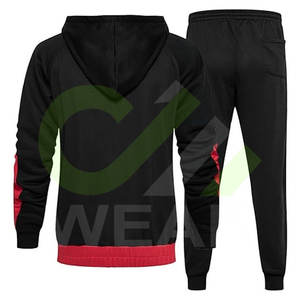 ชุดวอร์มใส่วิ่งใส่ได้ทั้งชายและหญิงสำหรับฤดูหนาวไซส์พิเศษชุดออกกำลังกายแบบลำลอง2ชิ้นระบายอากาศได้ดีเป็นมิตรกับสิ่งแวดล้อม - Product Image 2