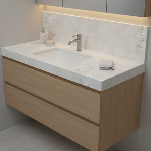 Marble Style Carrara White Gold Vein <strong>Artificial</strong> <strong>Quartz</strong> <strong>Stone</strong> Slab <strong>Table</strong> Top Vanity Top Kitchen Island <strong>Bar</strong> Wall - Product Image 4