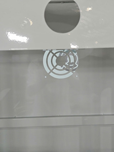 Carcasa de terminal de autoservicio seguro con ranura para dispensador de tarjetas con ventana de exhibición y puerta de almacenamiento inferior bloqueable - Product Image 5