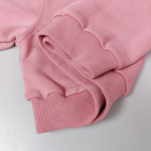 Personalizado Puff Impresión Bordado Logo Crop corto Top seda forrado Mujeres Velur Hoodie satén sudaderas con capucha - Product Image 5