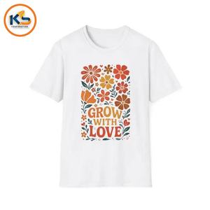 Camisetas de Punto 100% Algodón con Logotipo Personalizado para Hombre |   Camisetas de Manga Corta Ecológicas y Suaves con Estampado OEM para Marcas de Moda - Product Image 4