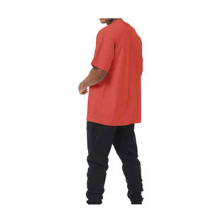 Camiseta de Algodón de Punto Sólido Extra Grande Totalmente Personalizada, Nueva Colección Unisex, Comodidad 100% Algodón, Estampado en Material Sedoso - Product Image 2