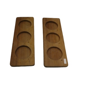 Tablero para servir cerveza 100% Material de madera de acacia natural ecológico y duradero para fiesta/cena bandeja para servir tablero de pizza - Product Image 1