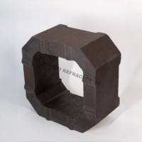 Brique réfractaire technique en magnésie dense de forme conique, haute performance, type Brique de base, Fiche technique