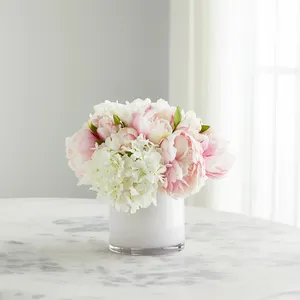 VCY0505WT - Florero cilíndrico de vidrio blanco - 5 x 5 - Product Image 3