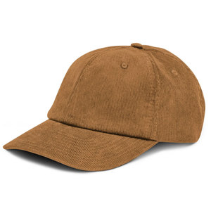 Casquette en velours côtelé à 5 panneaux sur mesure non construite Prix de gros Snapback pour hommes Style sportif avec motif tricoté - Product Image 2