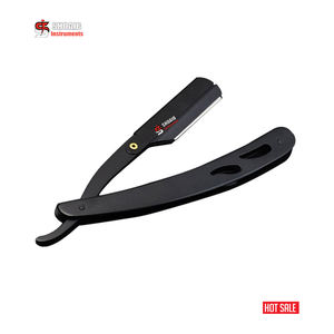 Maquinilla de afeitar de acero inoxidable para salón y uso doméstico, afeitado para hombres, depilación, corte de garganta, Barbero, maquinilla de afeitar recta - Product Image 6