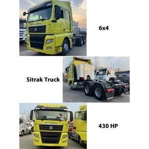 รถบรรทุกหัวลาก Howo Sitrak ใหม่ 430 แรงม้า ขับเคลื่อน 6x4 เครื่องยนต์ดีเซล เกียร์อัตโนมัติ มาตรฐานไอเสียยูโร 5 ระบบกันสะเทือนแบบลม รถบรรทุกหนัก - Product Image 2