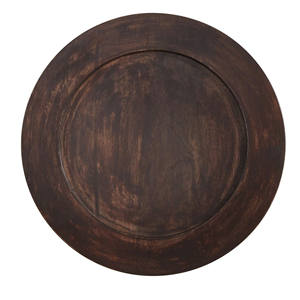 Assiette de service en bois de manguier faite à la main avec découpes en forme de cœur Vaisselle de luxe moderne Plateau de service 100 pièces Décoration de mariage Décoration de la maison - Product Image 6