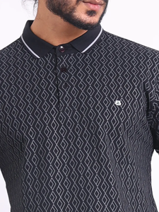 Vente chaude Élégant Premium Mercerisé 100% Coton T-Shirt Regular Fit Demi Manches pour Polo Neck Confortable Casual Wear - Product Image 3