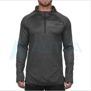 Sweat à capuche décontracté pour homme, vêtement de sport chaud, à la mode, couleur personnalisée, collection automne et hiver - Product Image 1