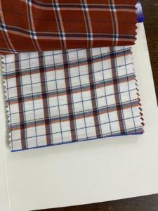 Tissu en coton à carreaux de qualité supérieure, qualité d'exportation, fil doux teint en fil pour les vêtements professionnels et de tous les jours - Product Image 6
