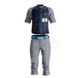Uniforme d'équipe de baseball pour jeunes personnalisé Nouveau maillot et pantalon de baseball personnalisés Nouveau style d'uniforme de baseball - Product Image 1
