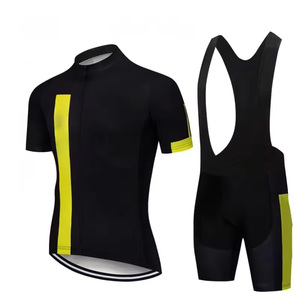 Conjunto de Jersey de Ciclismo de Manga Larga para Hombre, Pantalones con Tirantes, Venta al por Mayor, 100% Poliéster, Transpirable, de Secado Rápido, Altamente Cómodo - Product Image 1