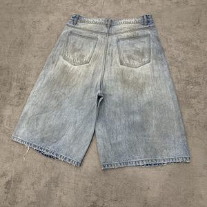 Jorts baggy pour hommes OEM de haute qualité jambe droite jambe large - Product Image 2