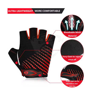 Gants de cyclisme mi-doigts respirants et confortables, best-sellers à prix raisonnable, par Bajwat Sports - Product Image 2
