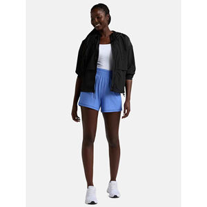 Short de fitness décontracté de couleur unique pour femmes Spandex en coton respirant doux pour le yoga et la course fabriqué par Hawk Eye Sports - Product Image 3