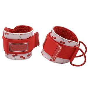 Sangles de cheville personnalisables pour machine à câble de gymnastique Double anneaux en D réglables pour les exercices de jambe Sangle de cheville de gymnastique - Product Image 6