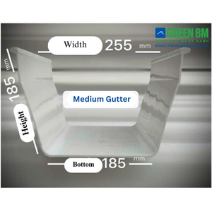 Đáng tin cậy <span class=keywords><strong>PVC</strong></span> nhựa máng xối bền không thấm nước phong cách hiện đại lợp thoát nước giải pháp Việt Nam Nhà cung cấp OEM ODM - Product Image 3