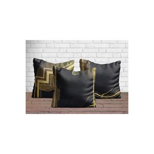 Juego de cojines decorativos triples estampados de estilo audaz y comodidad suave - Product Image 1