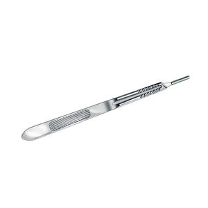 Mango de bisturí reutilizable quirúrgico médico Mango de bisturí largo recto redondo OEM personalizado - Product Image 2