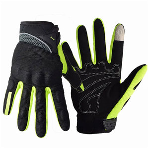 Guantes de cuero de alta calidad Suministro directo de fábrica Motocicleta transpirable de cuero de vaca al mejor precio con guantes de motocross personalizados - Product Image 4