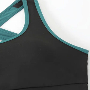 Conjunto Deportivo de Yoga Reversible de Dos Piezas de Excelente Calidad al por Mayor, Talla Grande, Top con Cremallera Completa y Leggings de Cintura Media con Logotipo Frontal - Product Image 4