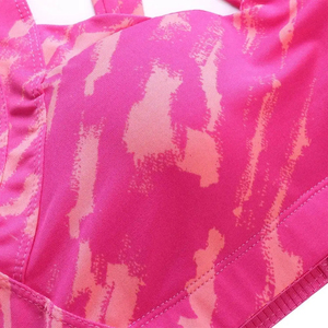 Nouvelle arrivée professionnelle soutien-gorge de sport pour femmes grande taille séchage rapide respirant léger complet vente en gros Sublimation imprimé - Product Image 4