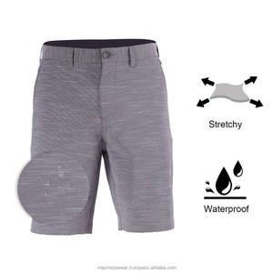 Short imperméable à la mode avec logo personnalisé pour hommes Short de golf pour la marche Short hybride décontracté imperméable à taille haute en polyester avec poches - Product Image 6