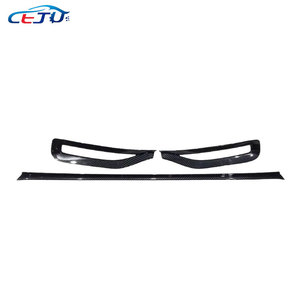 กันชนท้ายรถสีดำแบบมันวาว, แถบไฟตัดหมอก ABS คาร์บอนมองสำหรับ Toyota Sprinter Corolla Sedan E210 2020-2025 - Product Image 5