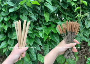 หลอดดูดไม้ไผ่/หลอดใยไผ่/หลอดเส้นใยไม้ไผ่ Eco2go ราคาดีจากเวียดนาม - Product Image 5