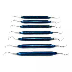 Juego de curetas Gracey de doble punta, escalador quirúrgico Dental de acero inoxidable 100% Premium, instrumentos médicos para pacientes - Product Image 1