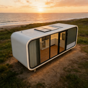 Casa Modular Prefabricada con Estructura de Acero para Complejos Turísticos y <span class=keywords><strong>Alquiler</strong></span> - Product Image 2