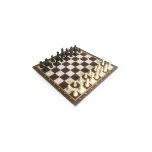 Jeu d'échecs étoile en polyester enduit de nacre 54x54 cm - Product Image 5
