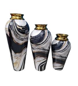 Florero de metal de alta calidad para el hogar y la sala de estar Florero de metal para maceta de Venta caliente. - Product Image 1