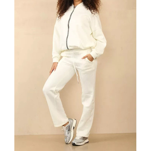 Conjuntos de 2 piezas para mujer, conjuntos de sudaderas con capucha de manga larga, sudaderas gráficas, pantalones de chándal de pierna ancha holgados, chándales de otoño - Product Image 2