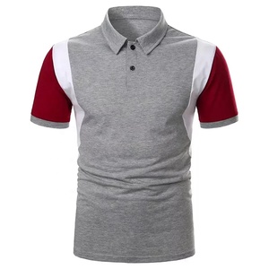 Streetwear d'été personnalisé pour hommes Polo à manches courtes imprimé de mode décontractée de grande taille avec une couleur contrastée Nouveaux vêtements décontractés - Product Image 1