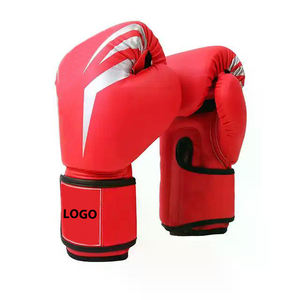 Gants d'entraînement en cuir PU de haute qualité professionnels Confortables Nouveau design Logo personnalisé MMA Boxe Vente directe d'usine - Product Image 1