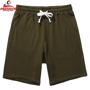 Pantalones cortos lavados con ácido para hombre, pantalones cortos lavados Vintage personalizables de lana de rizo francés de algodón 100% - Product Image 6