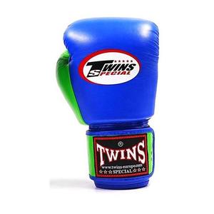 Gants de boxe de qualité supérieure, best-seller, en cuir, jumeaux, vert-bleu, MMA, Muay Thai, entraînement de combat, gants de boxe - Product Image 3