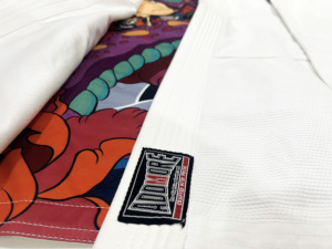 ชุดกิโมโน Jitsu ได้รับการรับรองจากโรงงานศิลปะการต่อสู้ของชาวบราซิล100% Jitsu Jitsu bjijjf ได้รับการรับรองจากโรงงาน - Product Image 4
