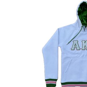 Sudadera con Capucha de Chenilla AKA, Tejido de Algodón, Logotipo Universitario, Fraternidad, Antiencogimiento, Tallas Grandes - Product Image 2