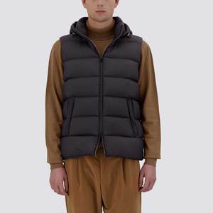 Chaleco Acolchado Clásico para Hombre, Ultra Cálido, Impermeable, Ecológico, con Capucha, Aislamiento Térmico, Personalizable con Logotipo OEM - Product Image 4