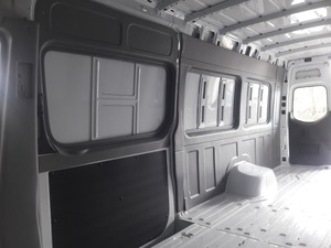 Kits de accesorios interiores formados al vacío de plástico ABS para canales de aire de techo de fibra cubierta de tela Sprinter - Product Image 3