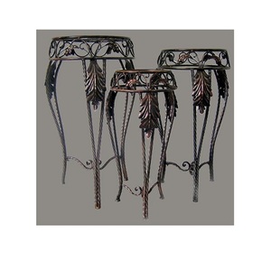 Elegante maceta de metal con construcción duradera para un uso duradero en el jardín, forma y tamaño personalizados de rana Overseas Inc - Product Image 6