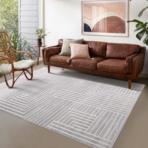 Boho 9x12 Soft Plush Area <b>Rug</b> for Living Room Bedroom Modern Non-Shedding Shed-Resistant Carpet - Product Image 1
