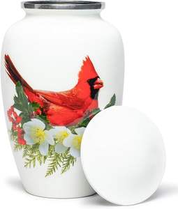 Urnas funerarias/cremación aplicables para adultos con material de aluminio 100% | Logotipo personalizado/Servicio OEM disponible - Product Image 1