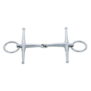 2025 brocas de caballo articuladas individuales con broca de mejilla completa duradera rodillo de cobre equipo ecuestre equino - Product Image 6